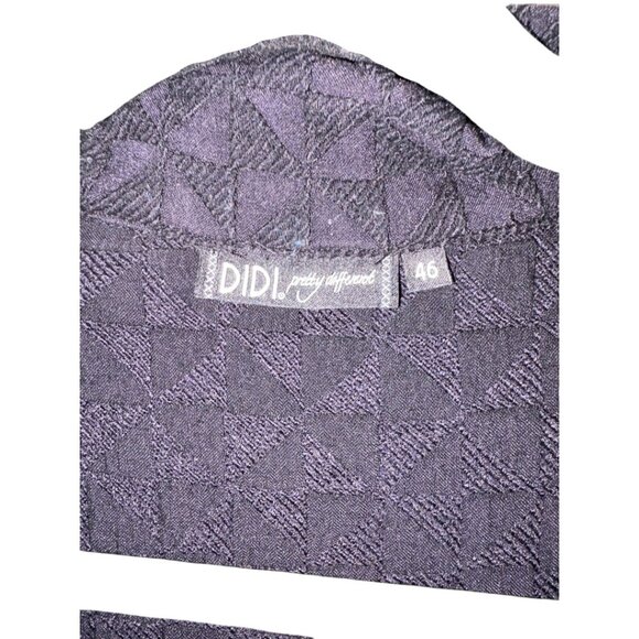 DIDI soft half long, dark blue jacket - Picture 7 of 8